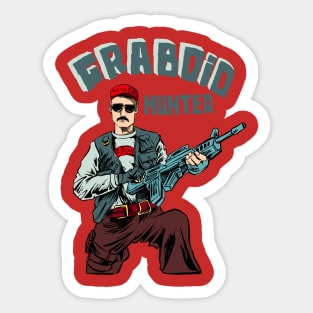 Graboids Hunter Sticker